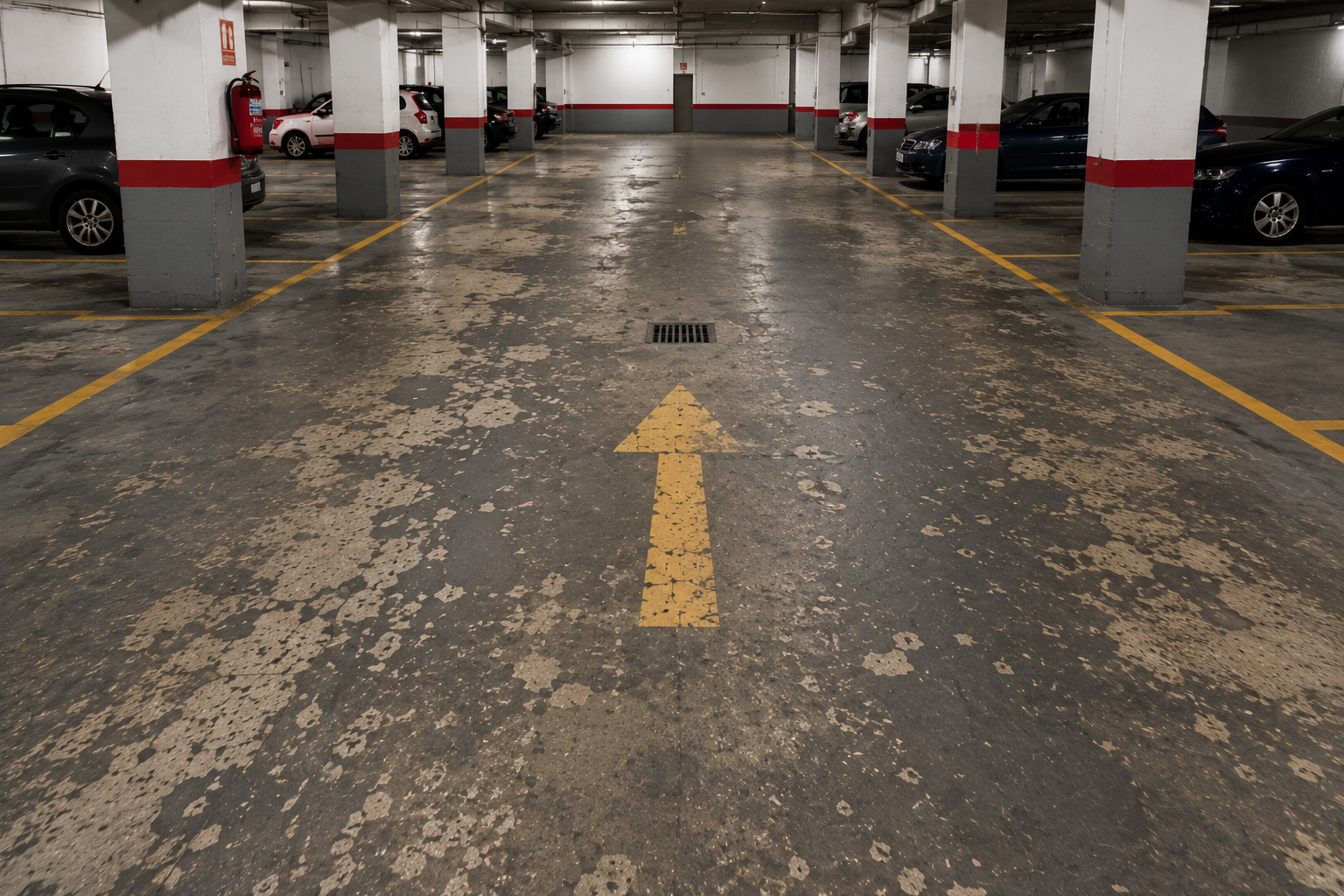 Pavimentos para parkings en Barcelona